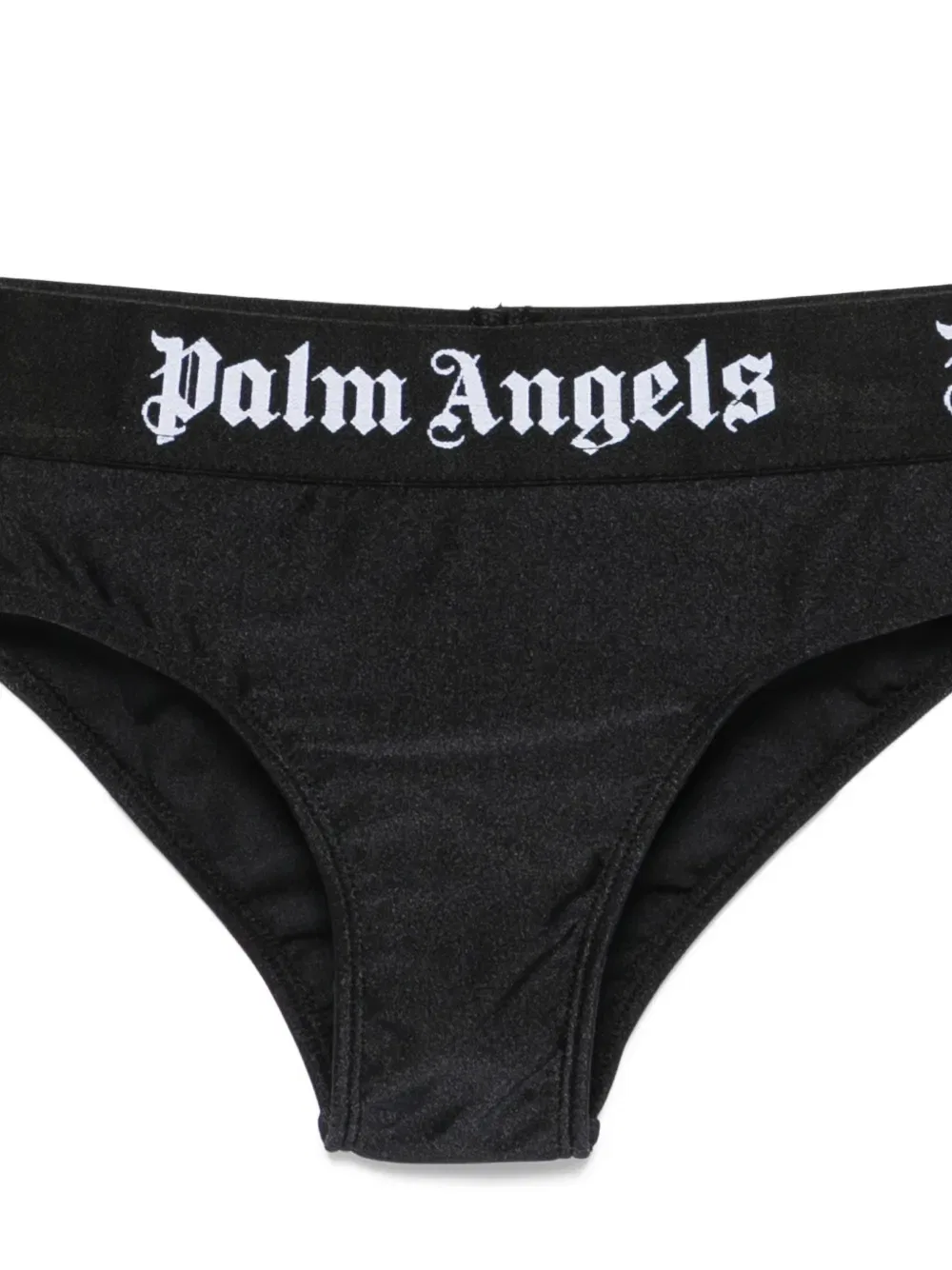 Бикини с логотипом на поясе Palm Angels Kids, черный — фото 3