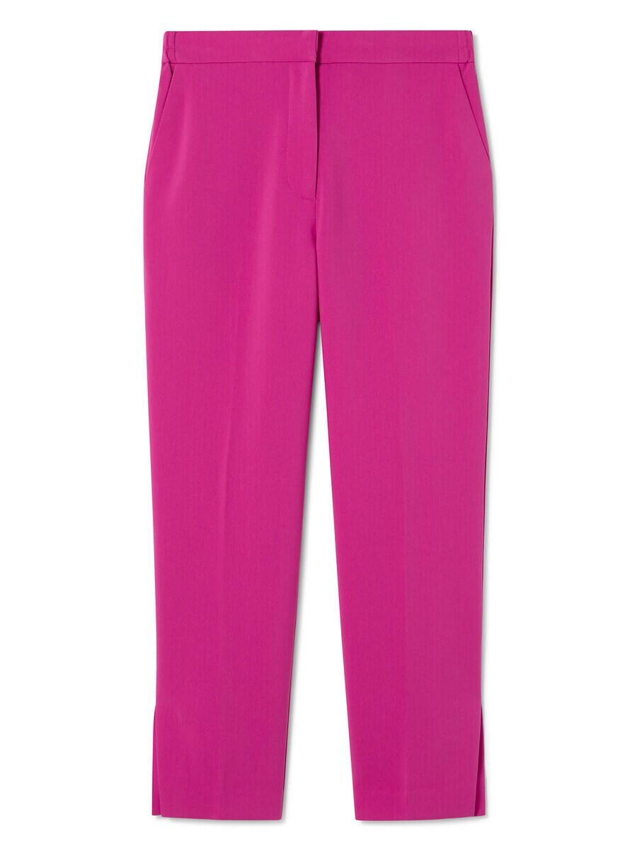 

Брюки Lola Casademunt Regular Pleated Pants, фуксия