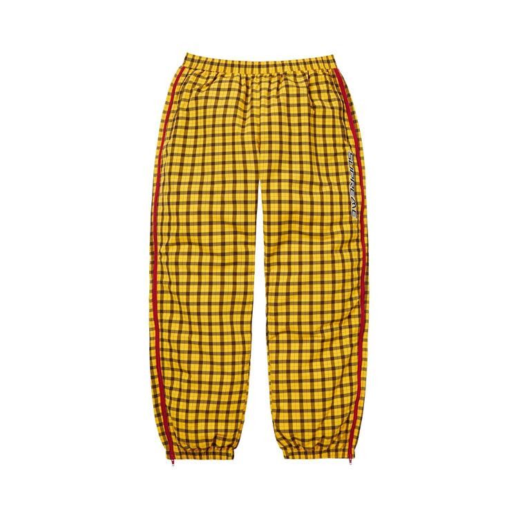 

Брюки Supreme Plaid Warm Up Pant, Yellow