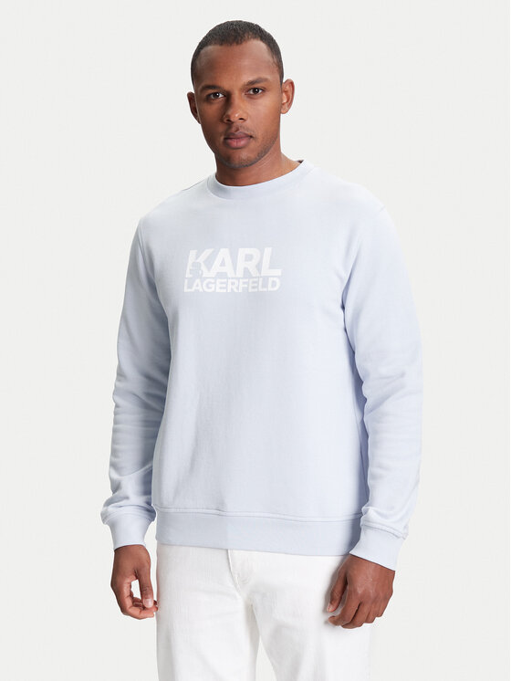 

Толстовка обычного кроя 705091 553917 Karl Lagerfeld, голубой