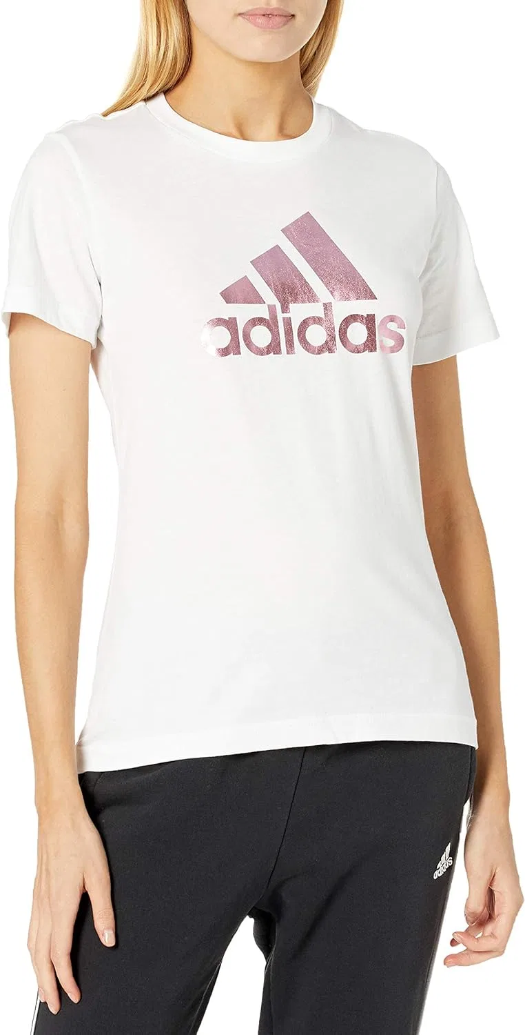 Женская спортивная футболка adidas с графическим принтом