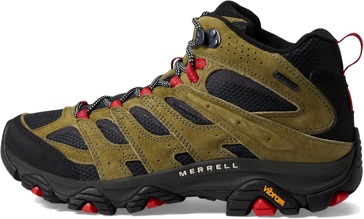 Мужские походные ботинки Merrell Moab 3 Mid водонепроницаемые, Avocado — фото 4