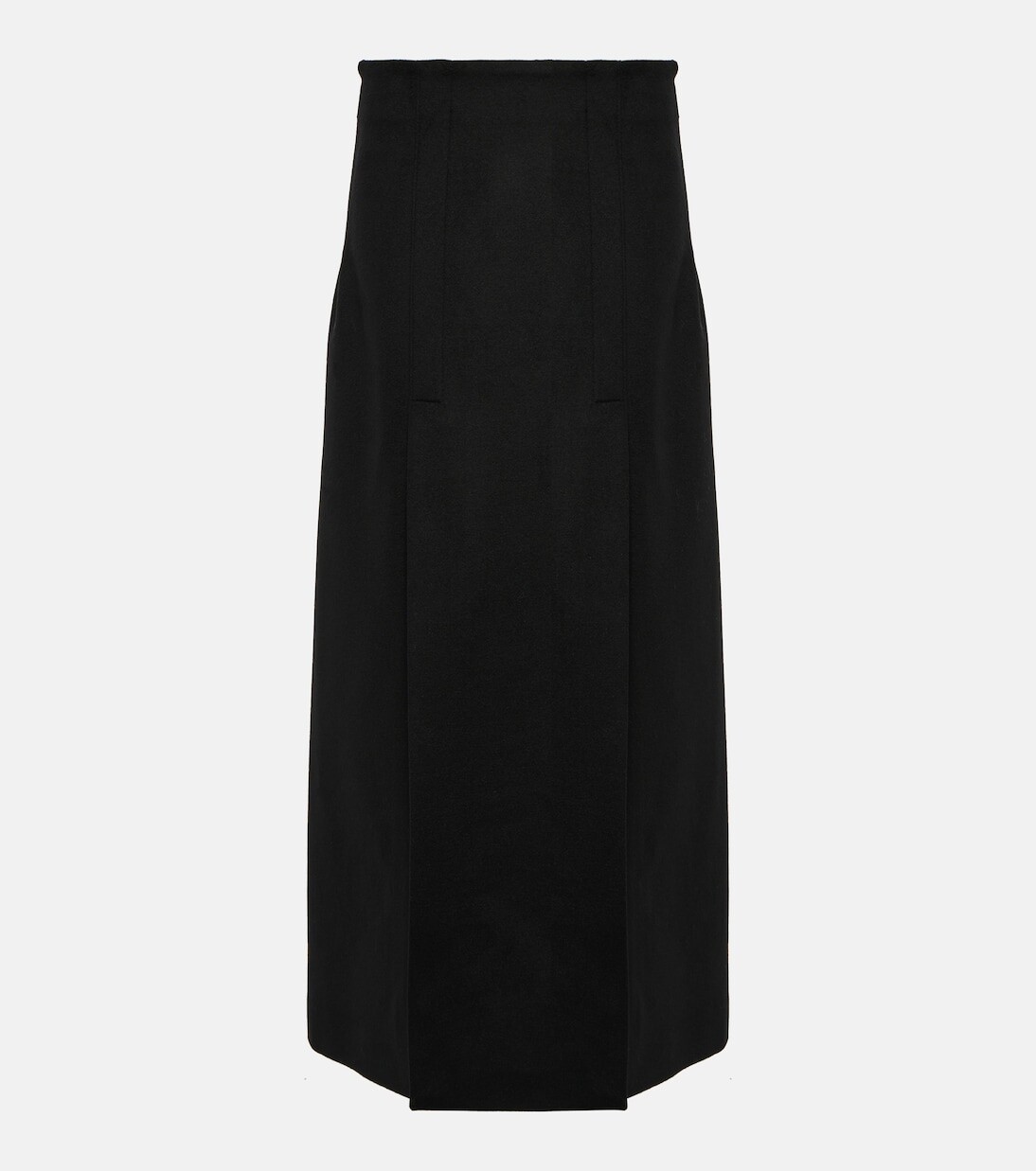 

Юбка макси из смесовой шерсти Proenza Schouler, черный