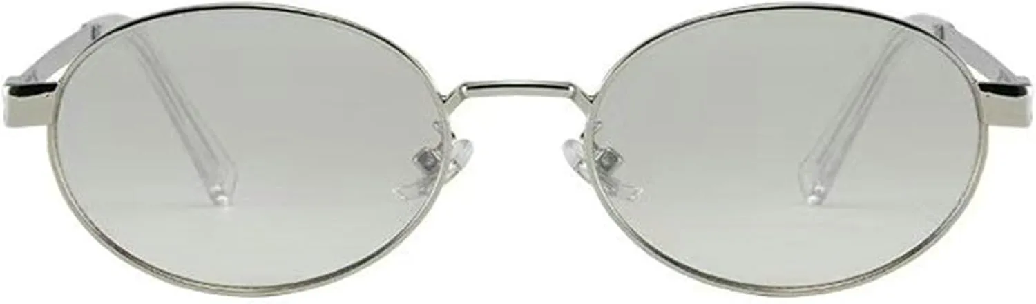 

Солнцезащитные очки Willochra в стиле ретро, ​​овальные, для женщин и мужчин, модные в стиле 90-х, классические коричневые, с защитой от УФ-излучения UV400, C6