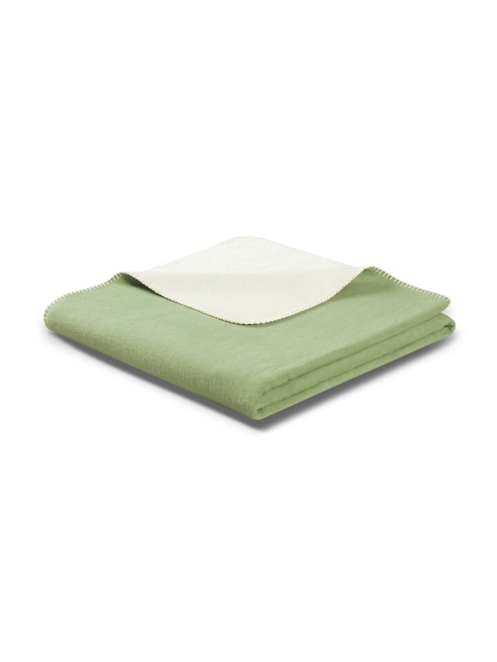 

Одеяло biederlack Wohn Basic, цвет mint-ecru
