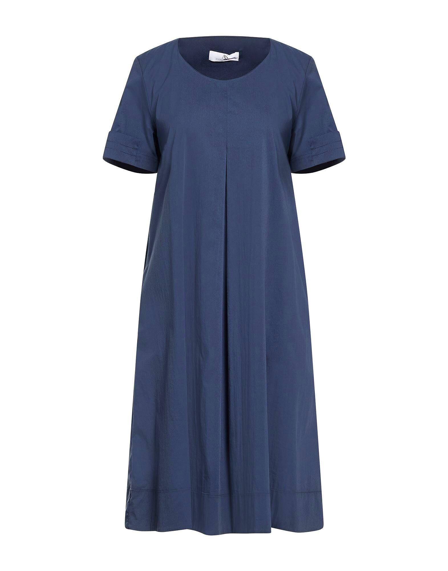 

Платье миди Anna Seravalli, полуночно-синий