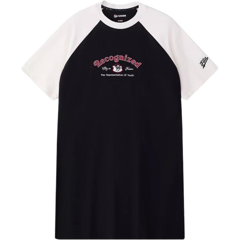 

Футболка с короткими рукавами женская Jet Black FILA FUSION