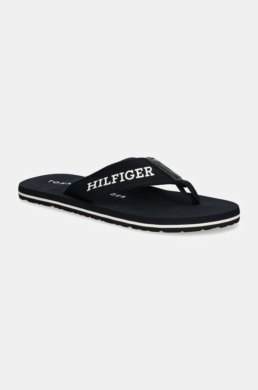 

Tommy Hilfiger шлепанцы HILFIGER MONOTYPE BEACH SANDAL, темно-синий