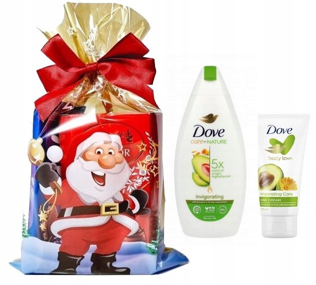 

Подарочный набор косметики DOVE для нее, женский гель для душа и крем