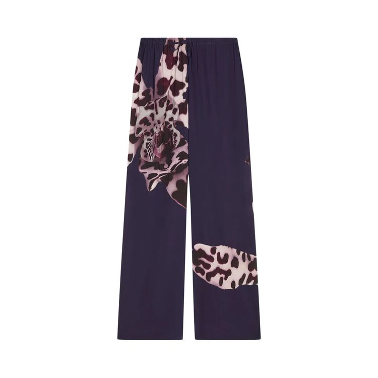 

Брюки Dries Van Noten Puvis Bis Long Pants 'Navy', синий