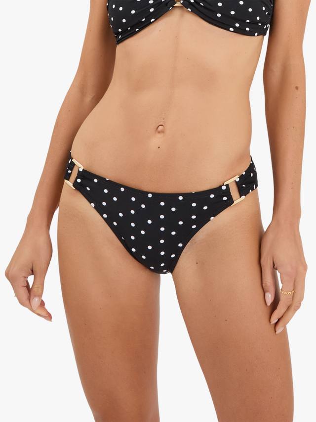 

Трусики бикини в горошек Accessorize, Black/White