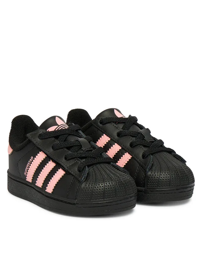 Adidas Кроссовки Superstar II Cf El I JP9470, черный — фото 2