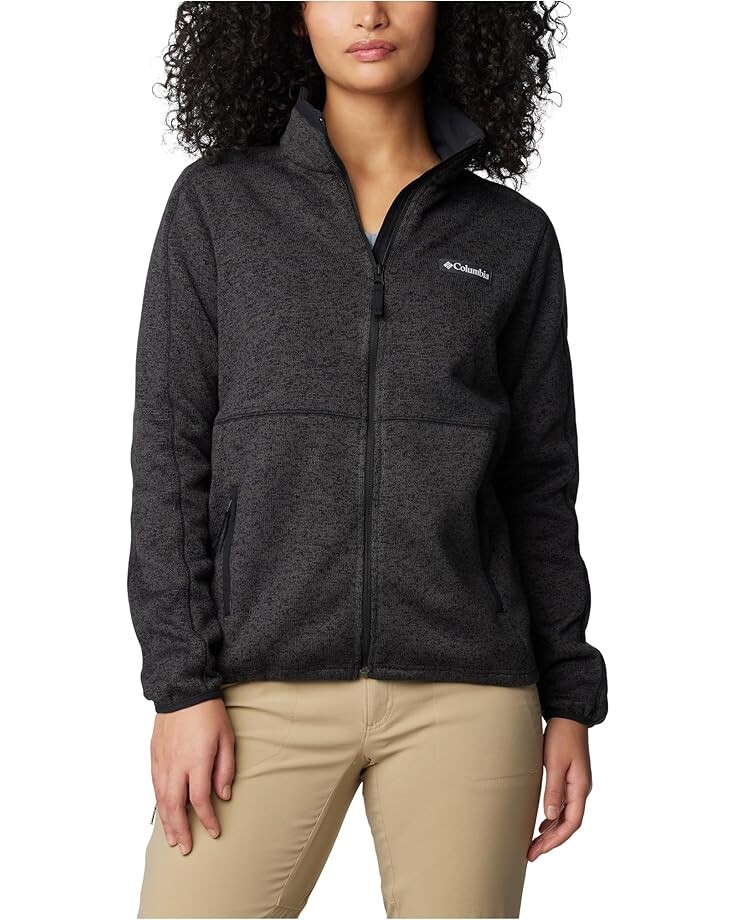 

Куртка Columbia Sweater Weather Full Zip II, цвет Black Heather