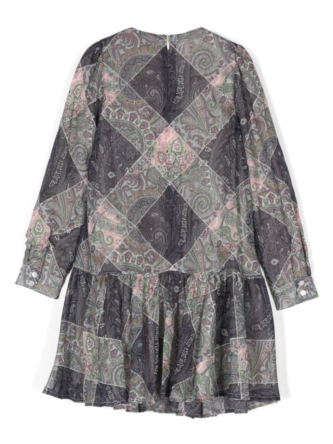 

ETRO KIDS платье с принтом пейсли, черный