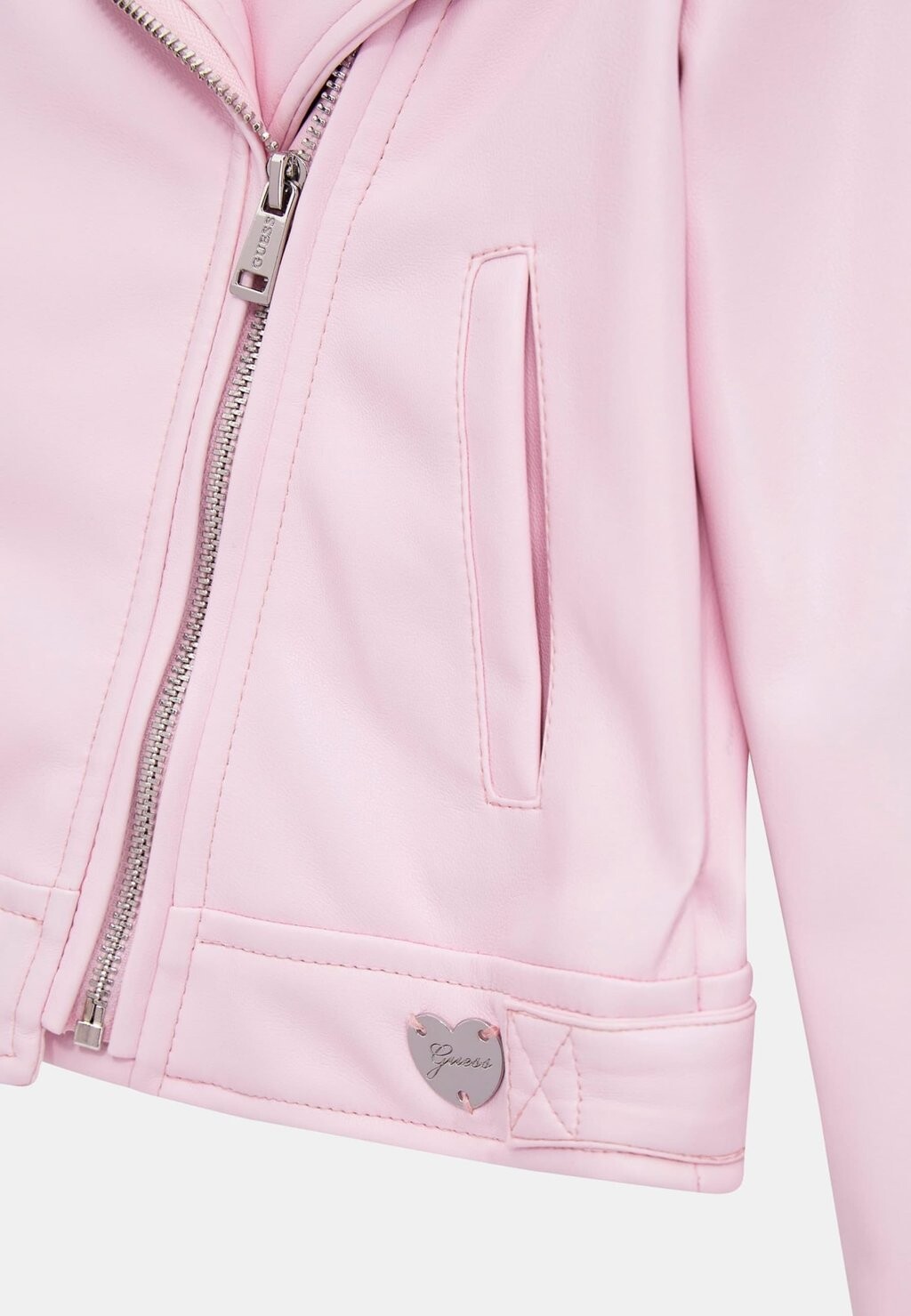 

Куртка из искусственной кожи BIKER Guess, розовый