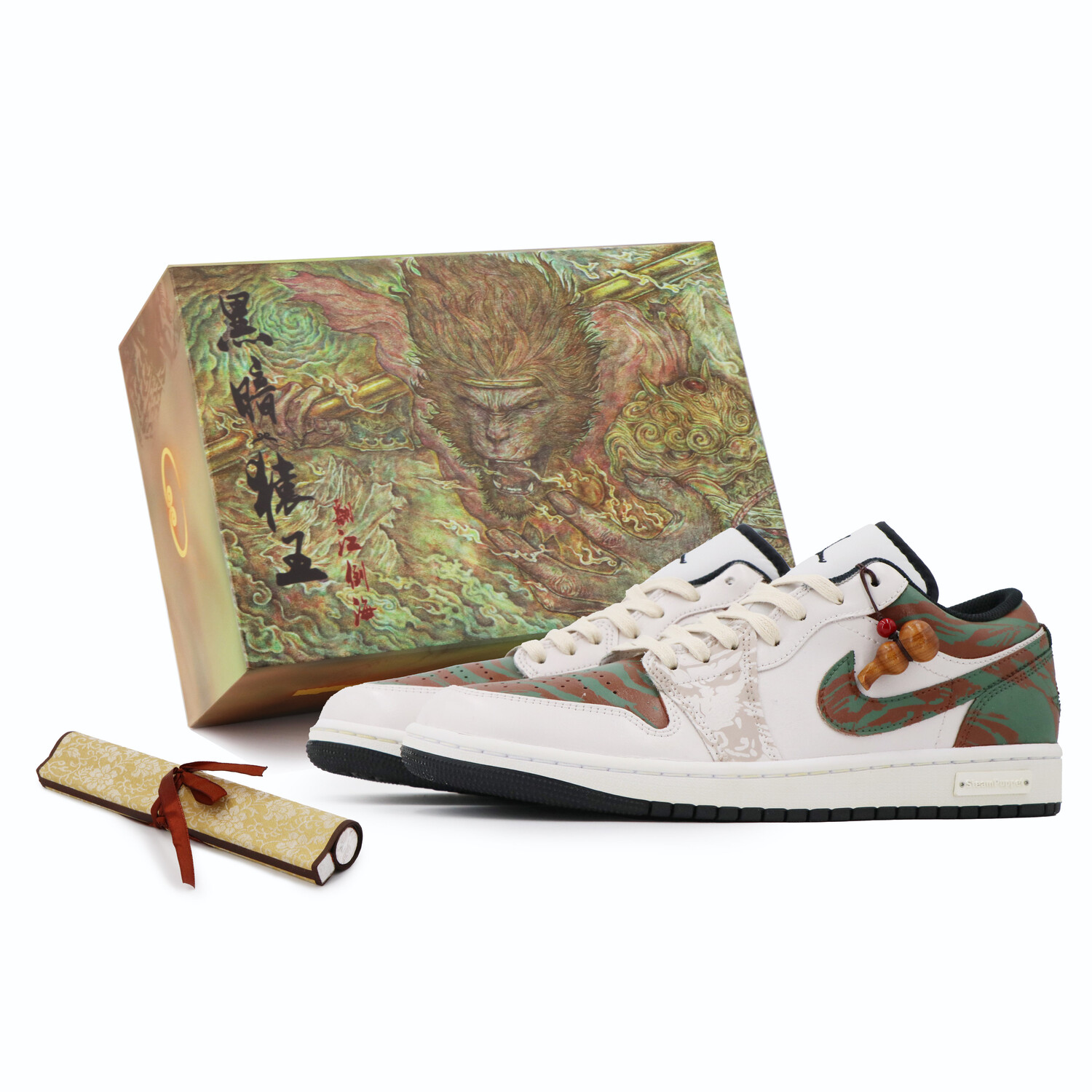 

Баскетбольные кроссовки Air 1 Vintage Men Low-Top White/Red/Green Jordan