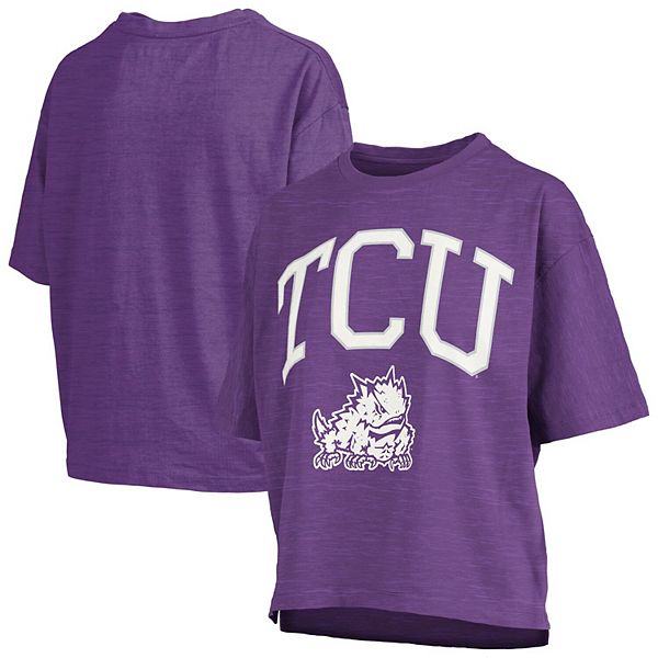 

Женская фиолетовая футболка TCU Horned Frogs Nelson Pressbox, Фиолетовый, Женская фиолетовая футболка TCU Horned Frogs Nelson Pressbox