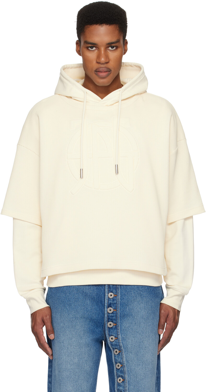 

Толстовка Off-White «The Oversized JPG» Jean Paul Gaultier