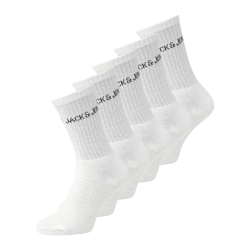 

Носки Jack & Jones Regen Tennis 5 pairs, белый