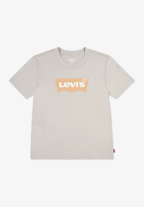 Футболка унисекс с принтом "крыло летучей мыши" Levi'S, Pumice Stone