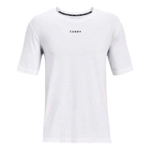 

Футболка curry incubate tee 'white' Under Armour, белый
