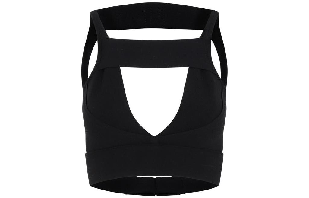 

Топ без бретелек женский черный Rick Owens
