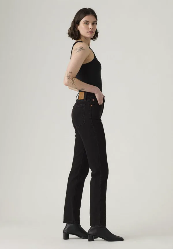 Джинсы wedgie slim slim fit Levi'S, Black Denim — фото 4