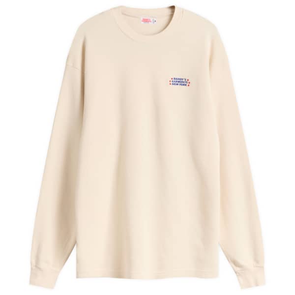 

Толстовка с круглым вырезом из плотной термоодежды от Randy'S Garments, Natural