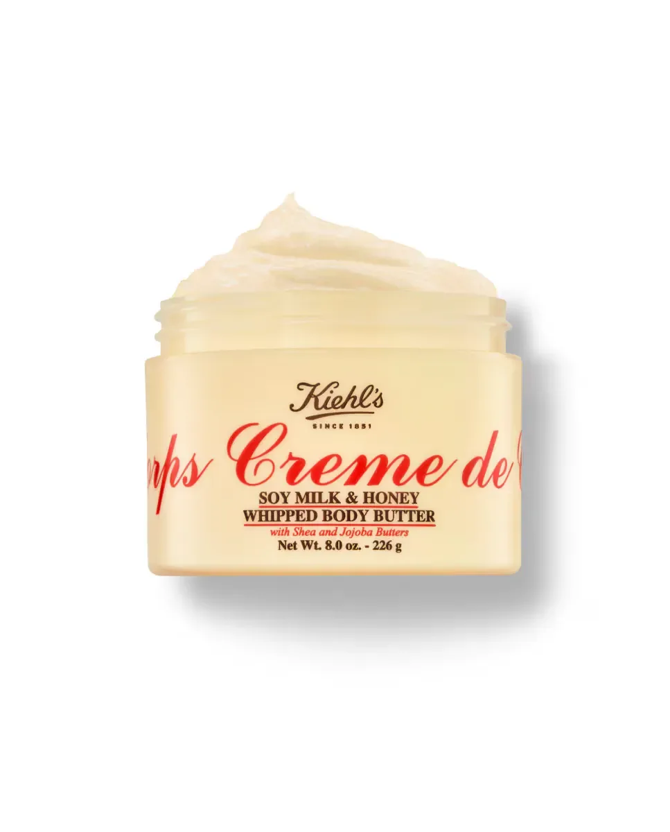 Увлажняющий мусс для тела Creme de Corps Soy Milk & Honey Взбитое масло для тела 226 г Kiehl'S — фото 2