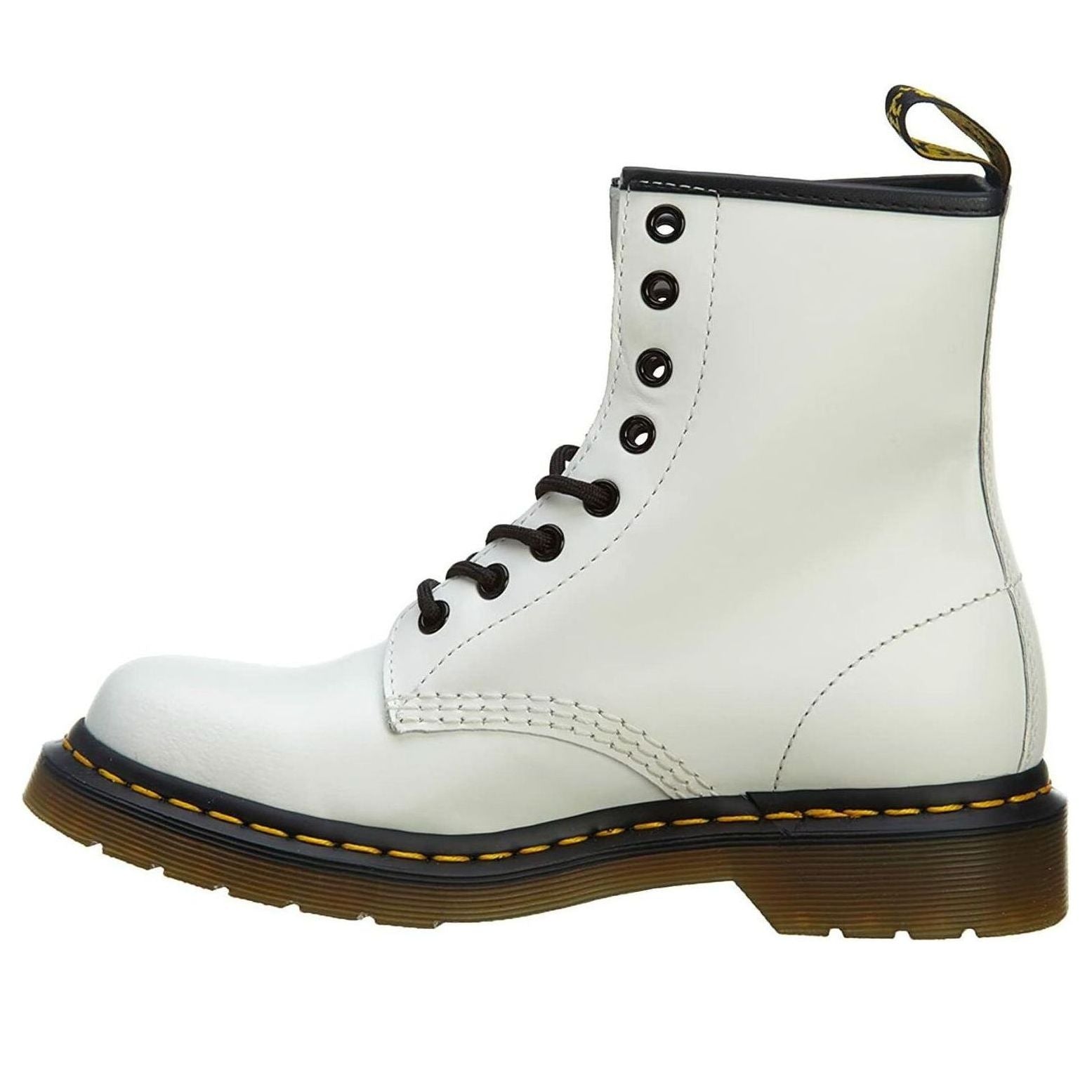 Ботинки кожаные Dr. Martens 1460 Smooth, белый
