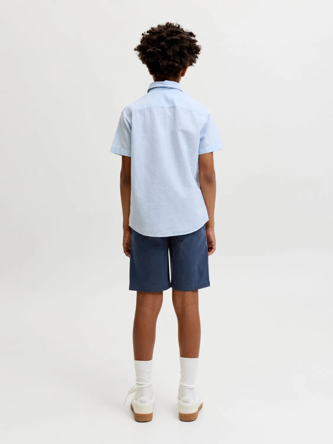 Зауженные брюки Jack Jones Junior, синий — фото 4