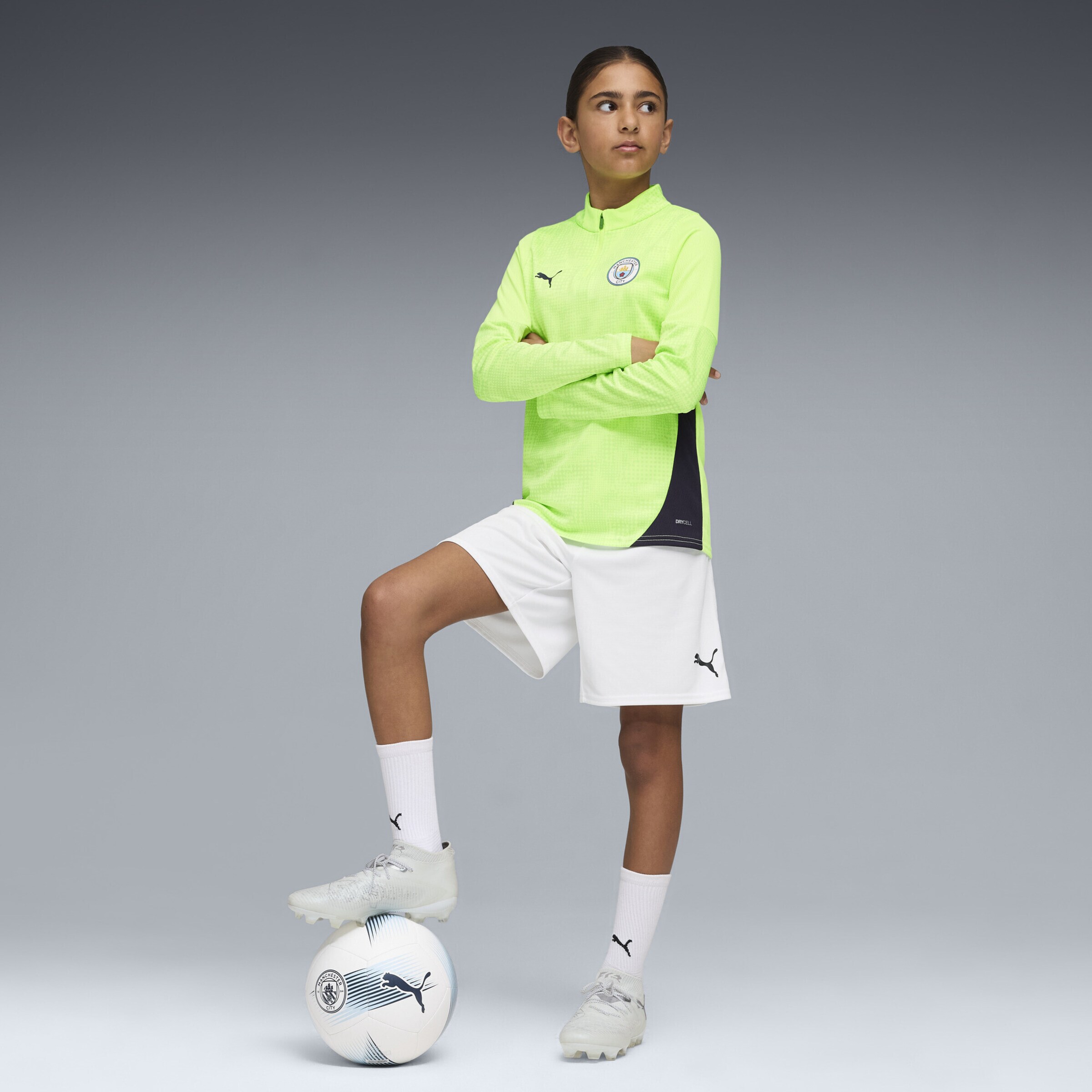 PUMA Футболка Performance 'Manchester City' в желтом цвете — фото 4