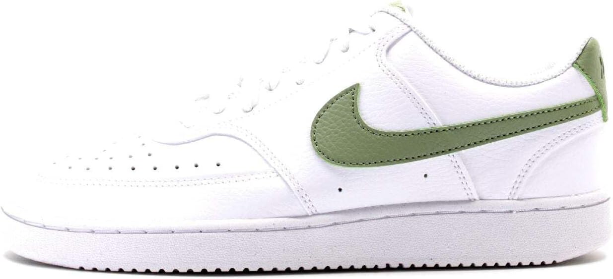

Nike Мужские кроссовки Basketball, White/Oil Green-Medium Olive