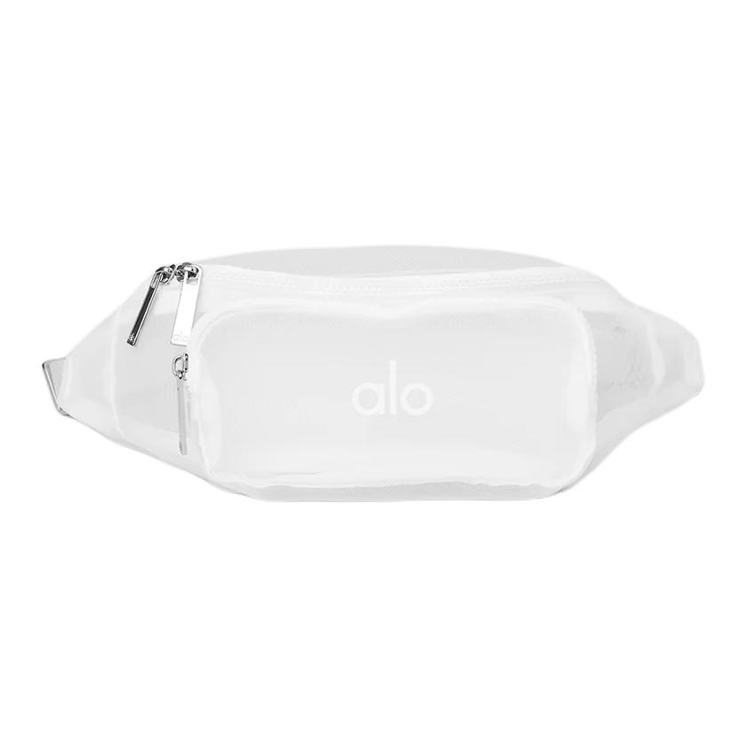 

Alo Yoga Нейлоновый поясной рюкзак Unisex White