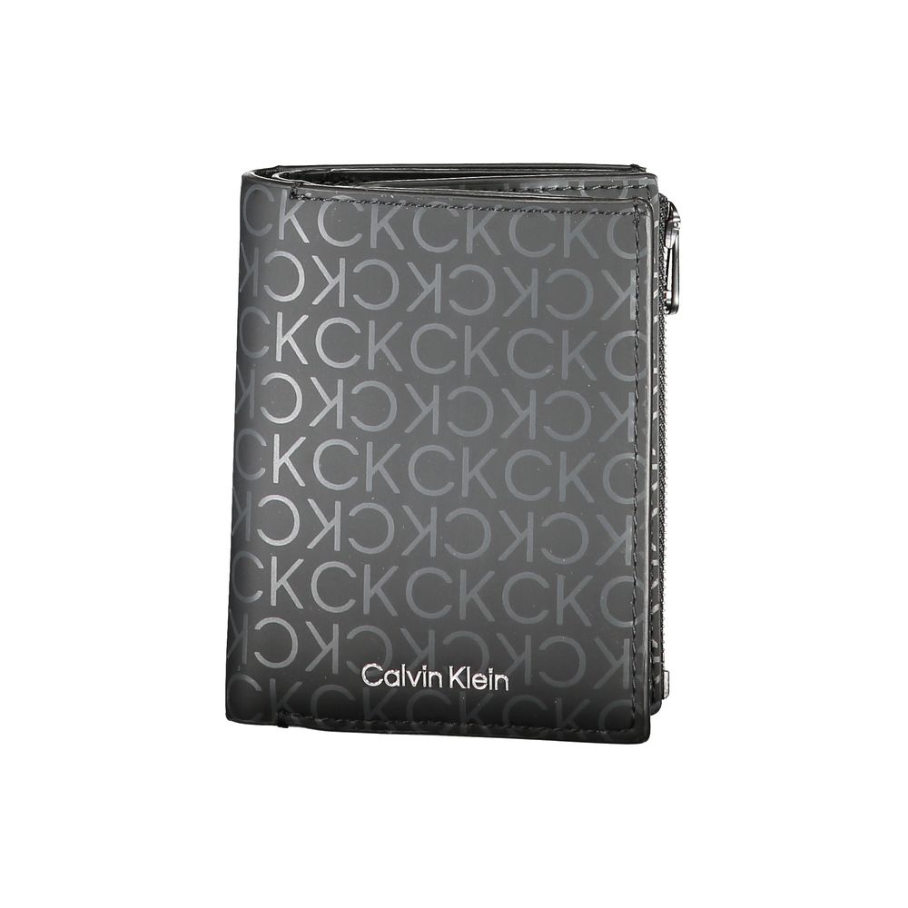 

Черный полиэстеровый кошелек Calvin Klein