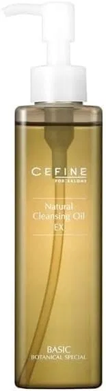 Гидрофильное масло SOFINA — Масло для снятия макияжа CEFINE Natural Cleansing Oil EX , прозрачное, 195 мл