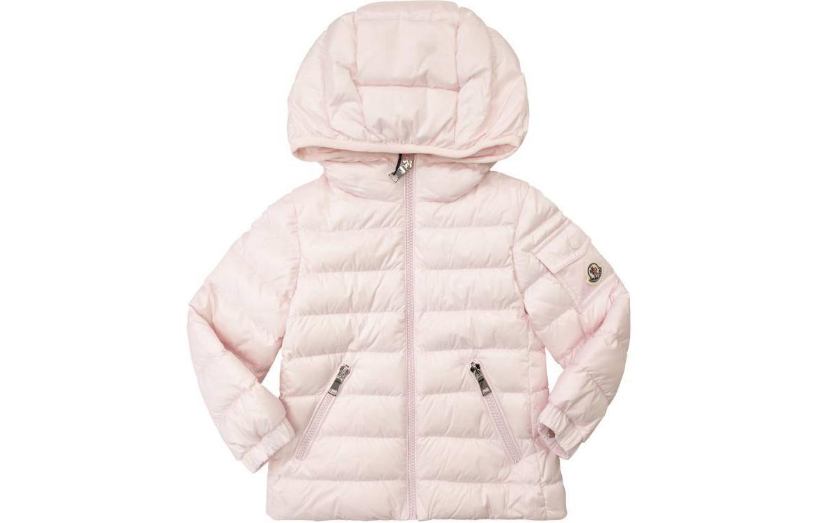 

Moncler Куртка розовая детская