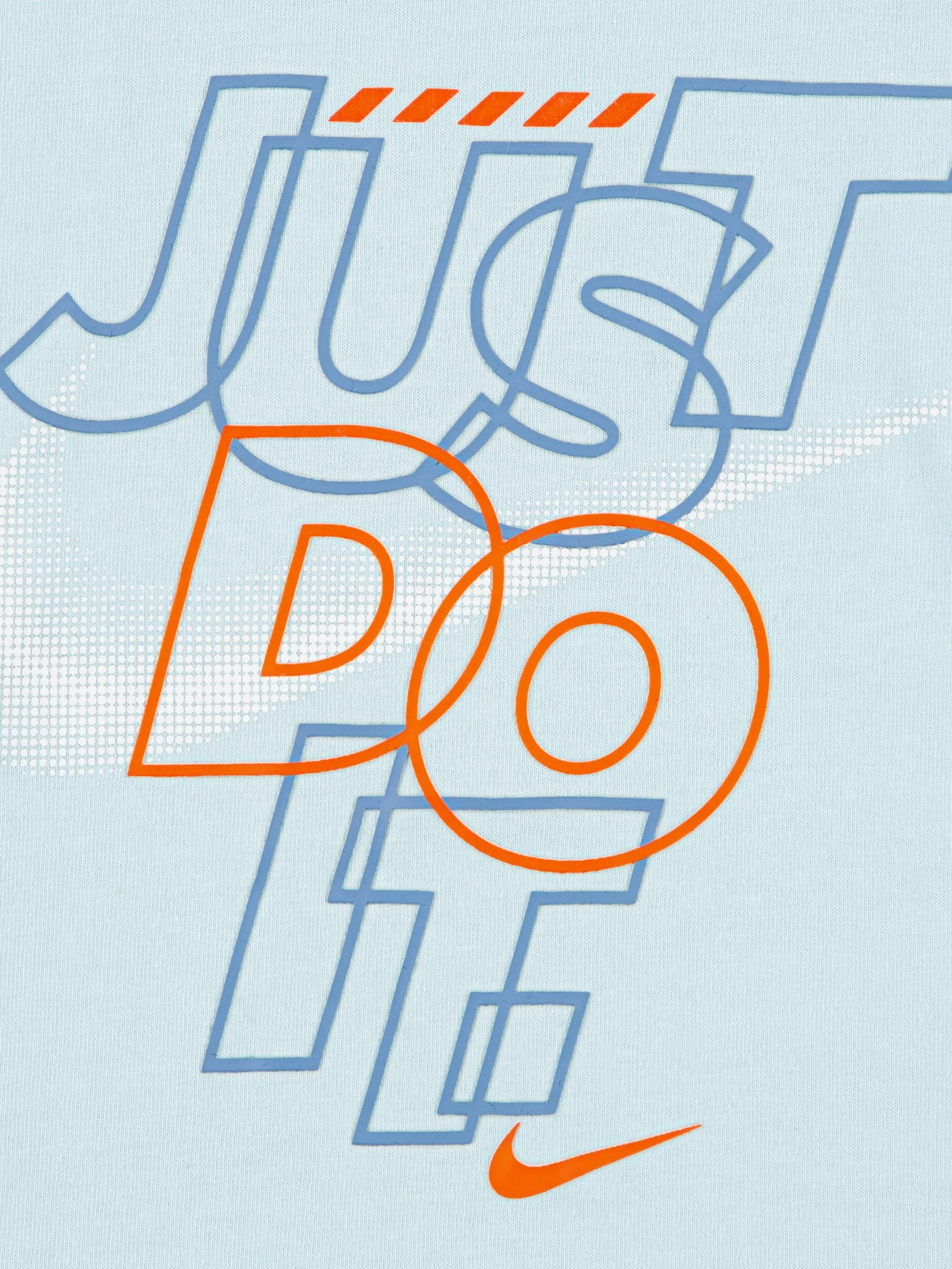 

Комплект из топа и легинсов с графичным принтом Nike Kids, синий
