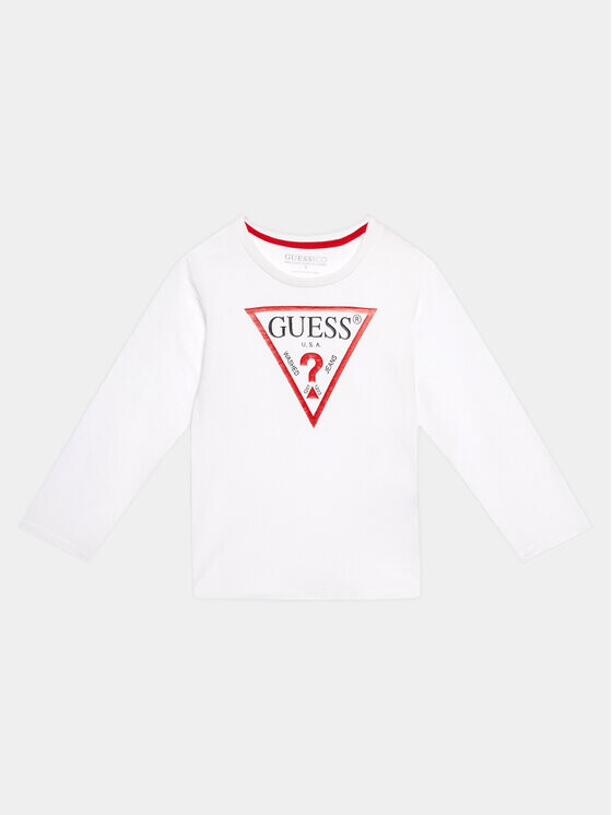 

Блузка стандартного кроя Guess, белый