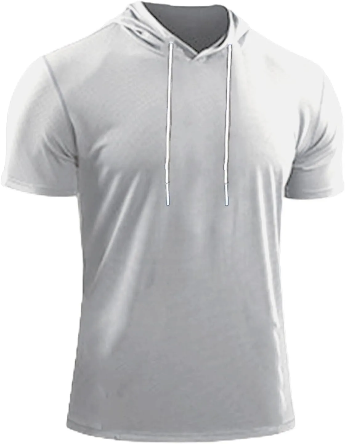 

Толстовка с капюшоном и коротким рукавом для мужчин, легкая и дышащая YSERB