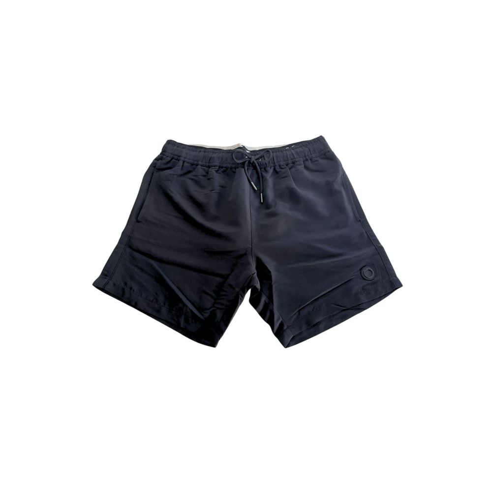 

Черные мужские шорты для плавания из полиэстера Trussardi Beachwear, Black