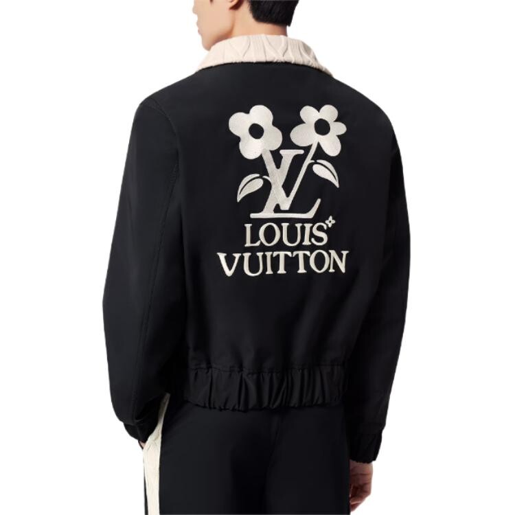 Tyler, The Creator Вязаный воротник, вышитый технический блузон Louis Vuitton, цвет Multicolor — фото 4