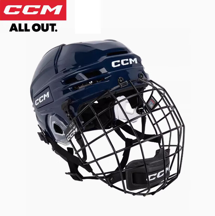 

CCM Хоккейный шлем TACKS720 для детей, подростков и взрослых, темно-синий, размер S