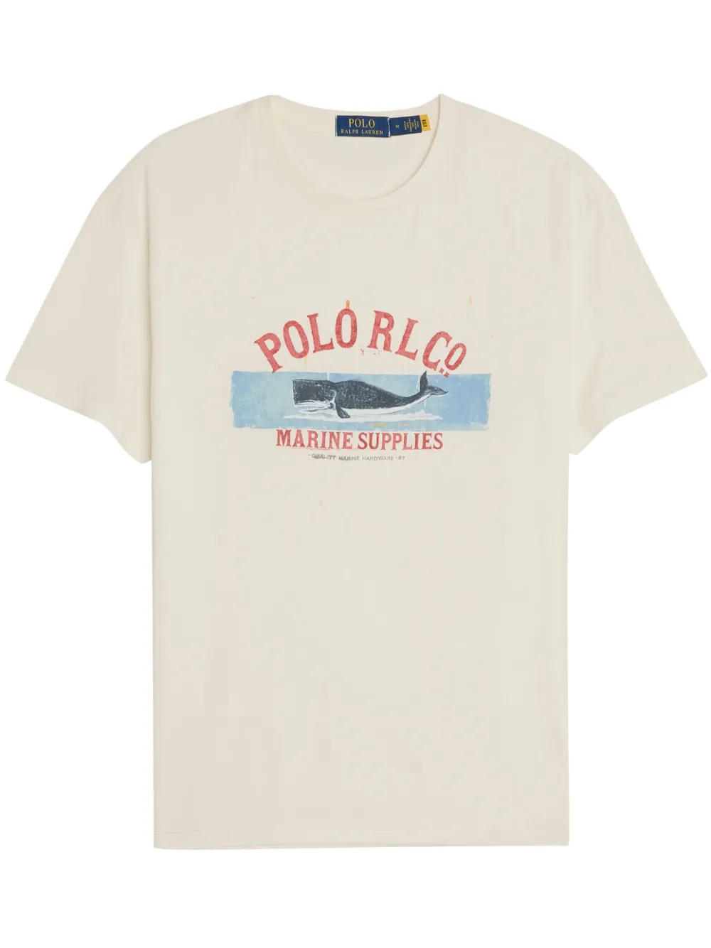 

Футболка с графичным принтом POLO RALPH LAUREN, нейтральный