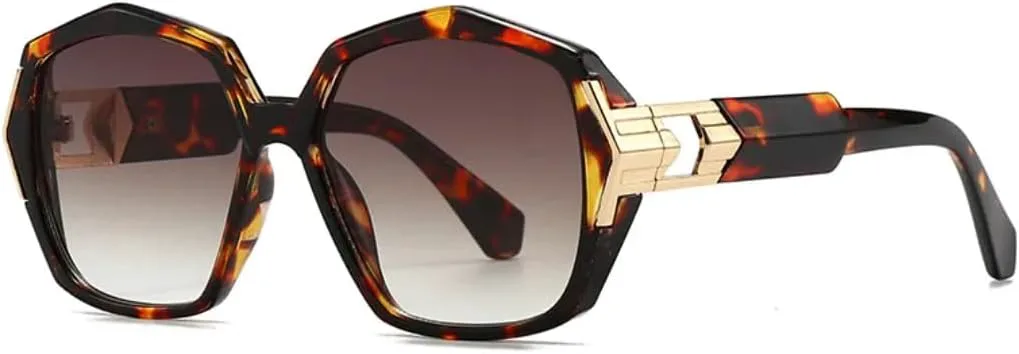 

Модные мужские винтажные солнцезащитные очки с градиентным переходом, темно-черные, трендовые, с защитой от УФ-излучения UV400, женские TKKTLLT, Ttyj395-3