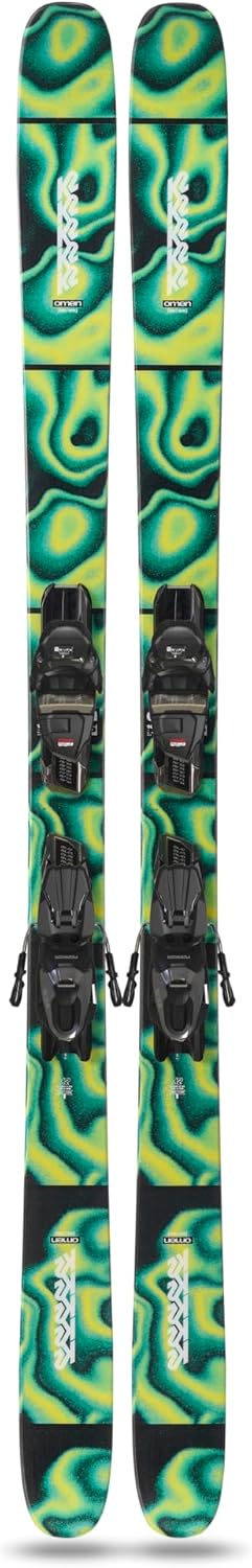 

Мужские лыжи для фристайла K2 Omen 85 с креплениями Quikclik, Multi, Серый, Мужские лыжи для фристайла K2 Omen 85 с креплениями Quikclik, Multi