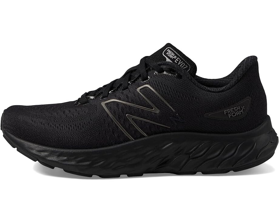 Кроссовки New Balance Fresh Foam X EVOZ v3, цвет Black/Black Metallic — фото 4