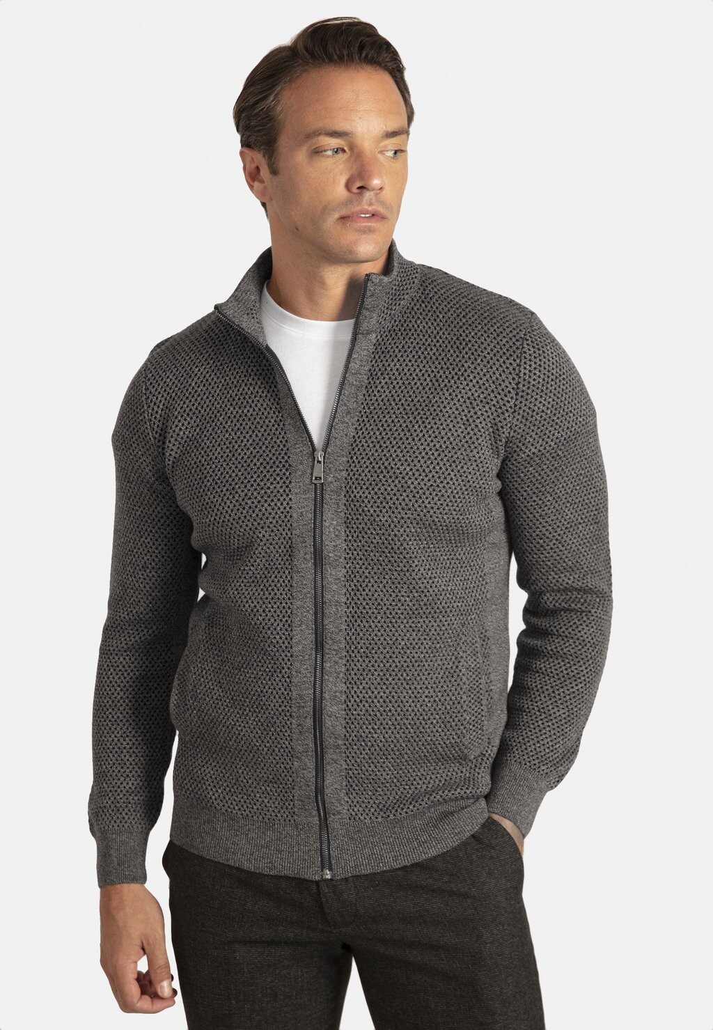 

Кардиган MODERN FIT MOLINE HEAVY TYPE Jacey Quinn, цвет smoked navy