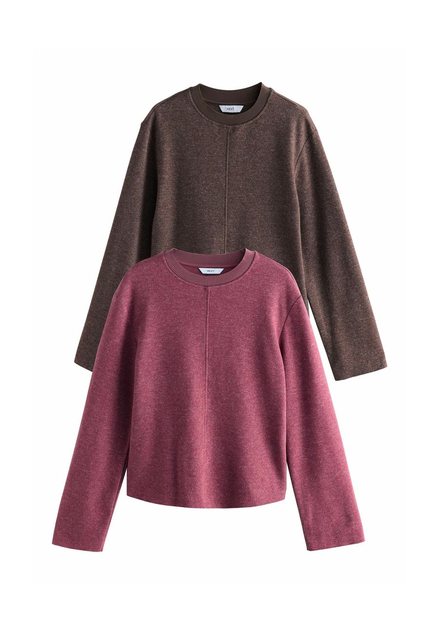

Джемпер Next REGULAR FIT -CREW NECK 2 PACK , Brown Pink/Pink
