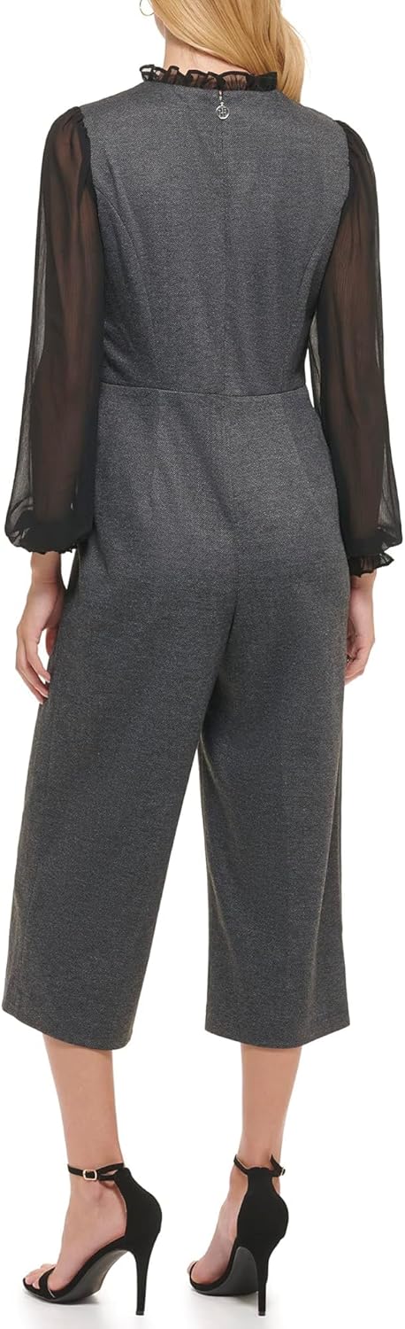 

Женский комбинезон Tommy Hilfiger с принтом «елочка», Dark Grey/Black